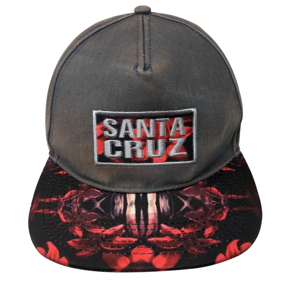 Santa Cruz 5 Panel Cap Multicolor One Size Adjustable Embroidered Jacobson Hat